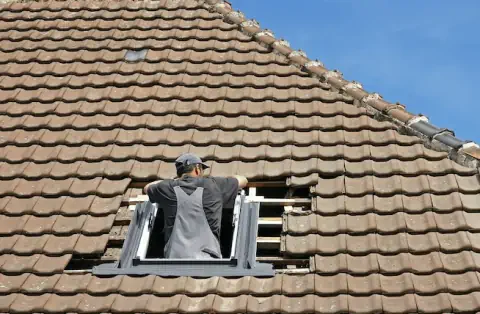 Pose de velux - Cadalen
